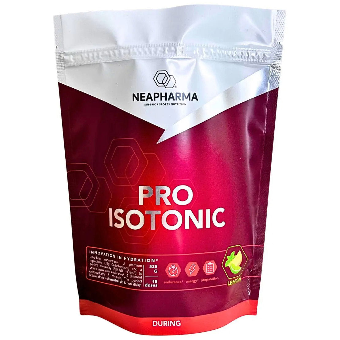Neapharma poudre isotonique pro isotonique citron vert menthe sachet 525g