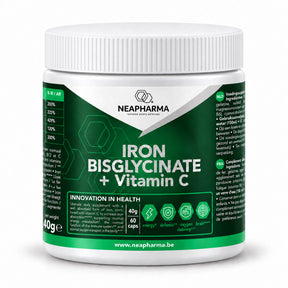 Neapharma capsules ijzer bisglycinaat pot (60st)