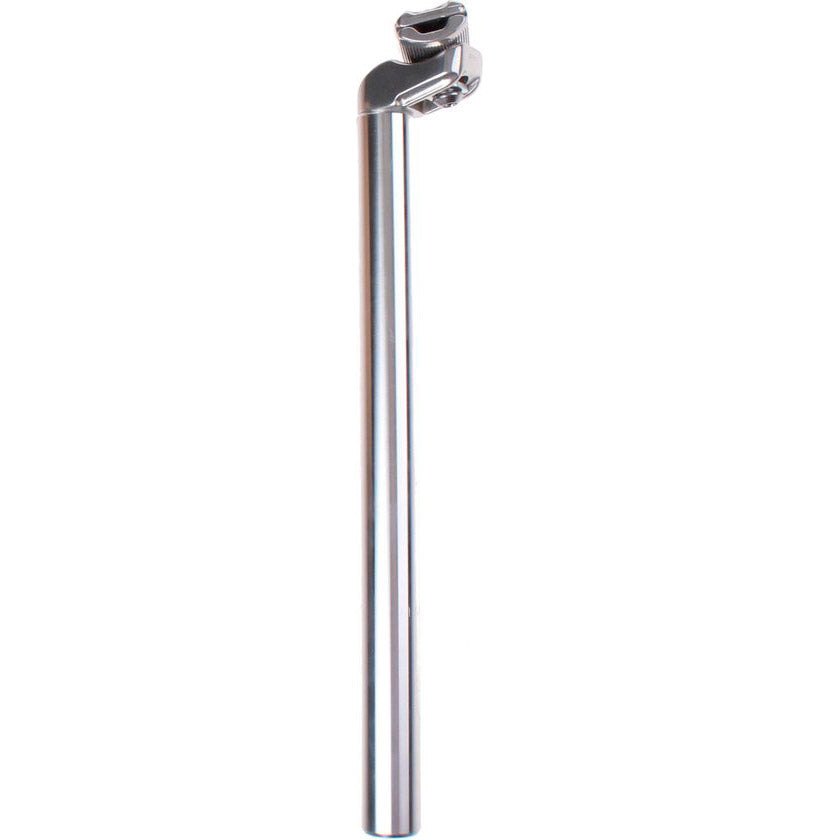 Seat post fixed 27.4 x 350 mm aluminum silver