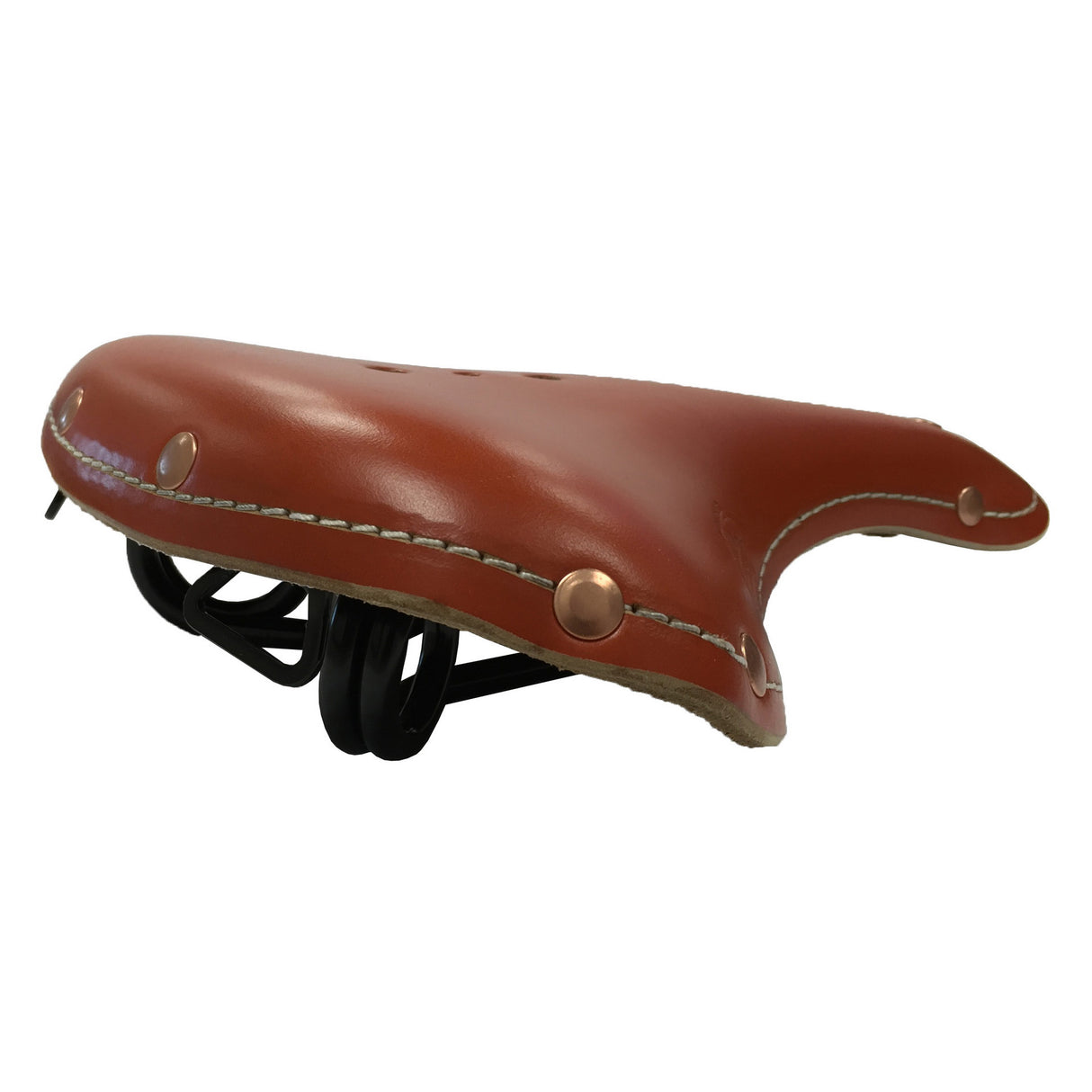 Selle Monte Grappa Monte Grappa Saddle Old Frontiers Classic Leather Cognac