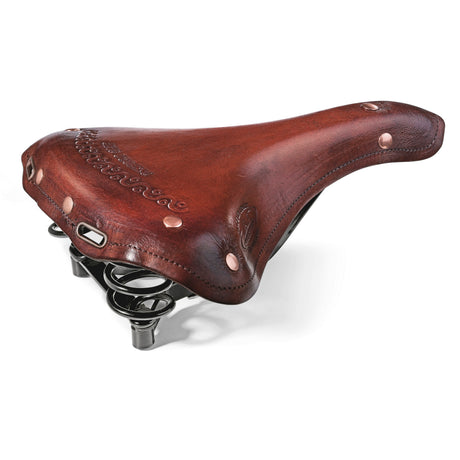 Selle Monte Grappa Monte Grappa Saddle Veer Bree Charleston Oxford Leather D-Bruin