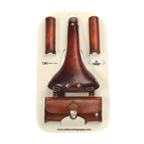 Selle Monte Grappa Monte Grappa Set Charleston Sporting en cuir 3 pièces D-Bruin