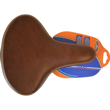 Selle Monte Grappa Monte Grappa Saddle Selva Man brun avec élastomère