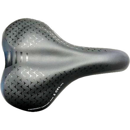 Selle Monte grappa asola 6200 gel plus rail élastomère noir