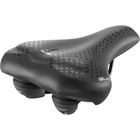 Selle Monte grappa asola 6200 gel plus rail élastomère noir