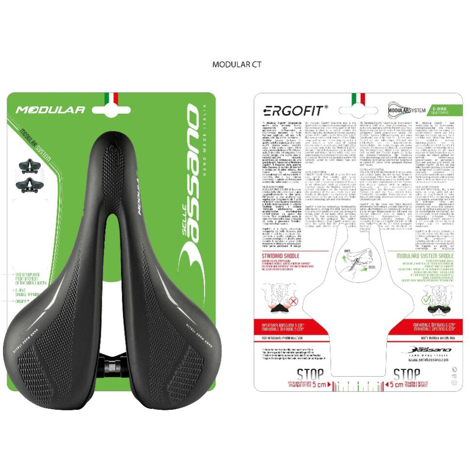 Saddle Selle Bassano Modular CT Tour noir