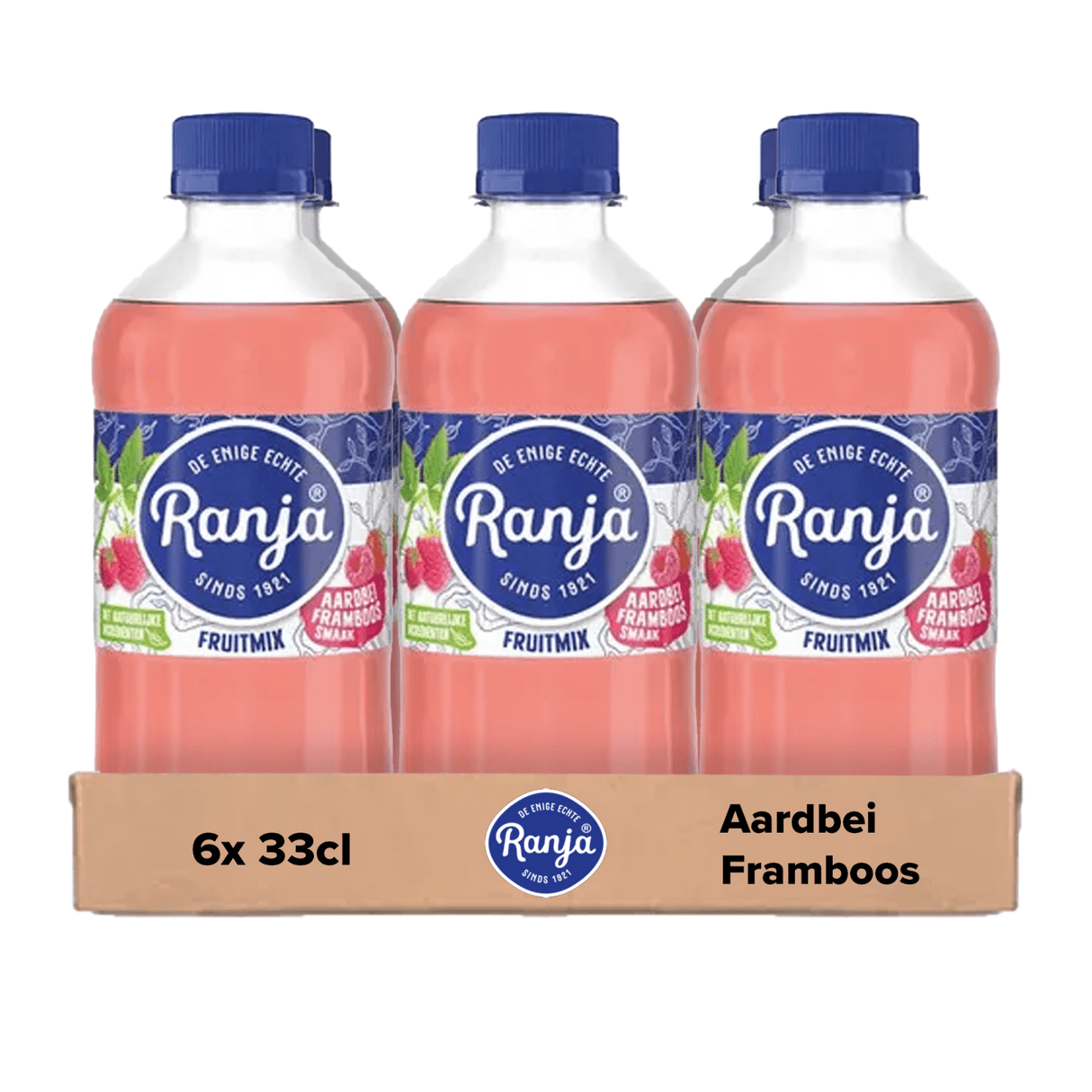 Mélange de fruits Ranja bouchon fraise framboise (6x 33cl)