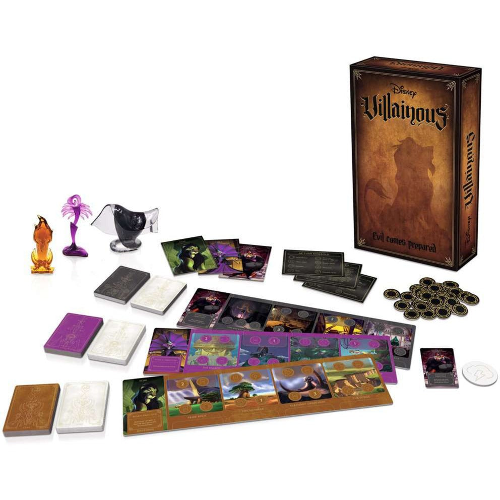 Ravensburger Villainous Expansion 2: Evil Comes Prepa