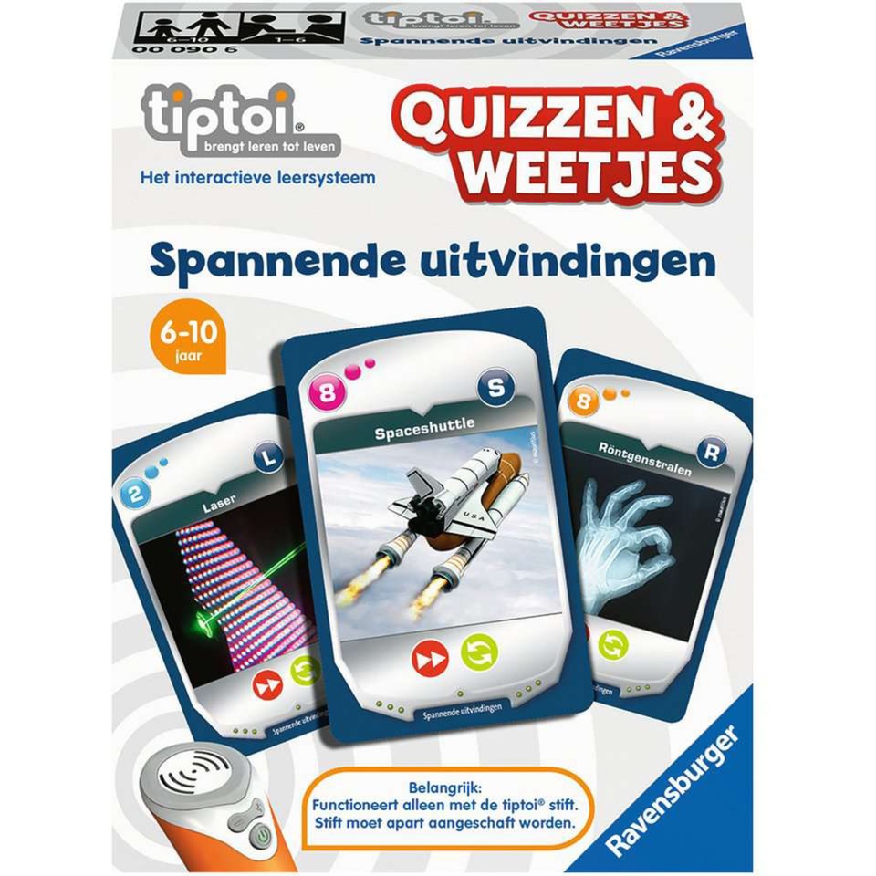Ravensburger Tiptoi Quzones Facts Inventions