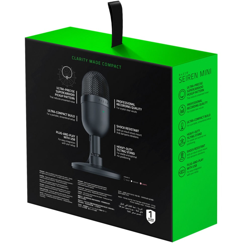 Razer Seiren mini noir