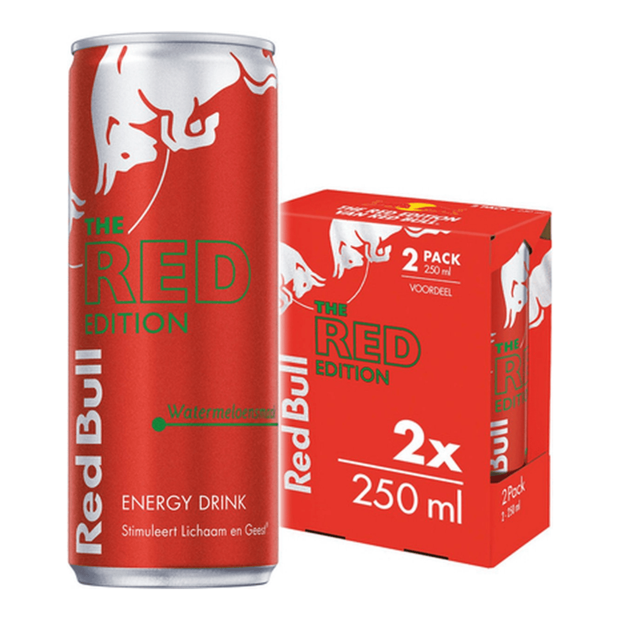 Boîte de pastèque Red Bull The Red Edition 250 ml (12x 2-pack)