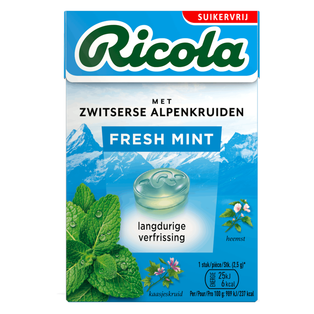Coffret menthe fraîche Ricola (20x 50gr)