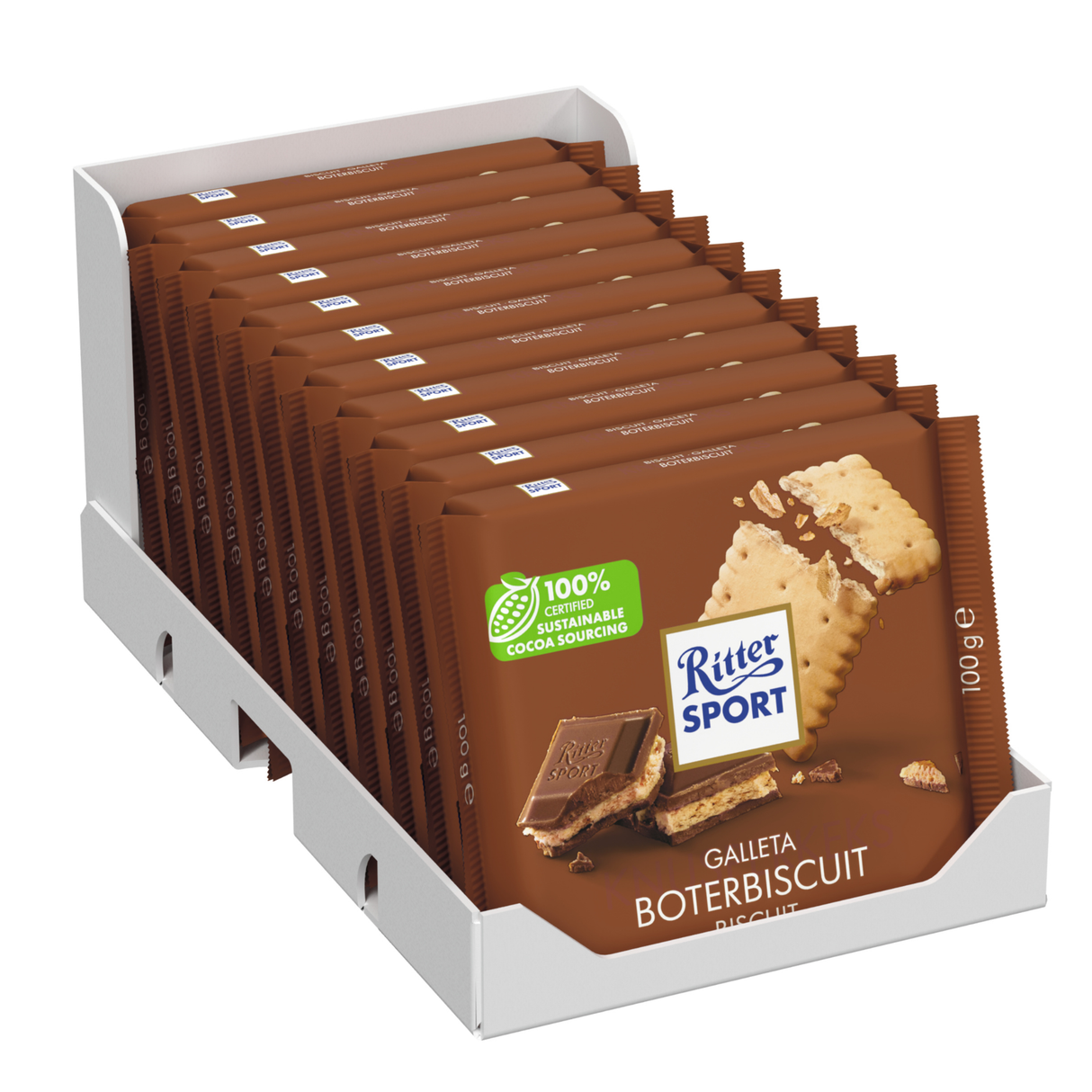 Biscuit au beurre sport Ritter (11x 100gr)
