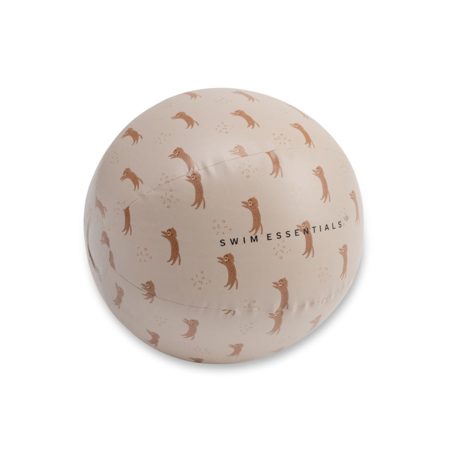 Itinérant | ballon de plage marron ø 51 cm