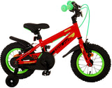 Volare Rocky Children's Bike Boys 12 pouces rouges Two Hand freins