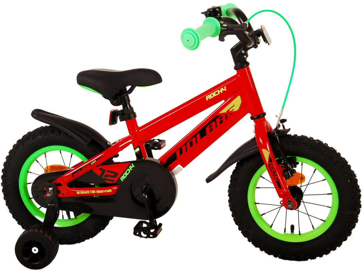 Bicicleta para niños Rocky de Vlare - Niños - 12 pulgadas - Rojo