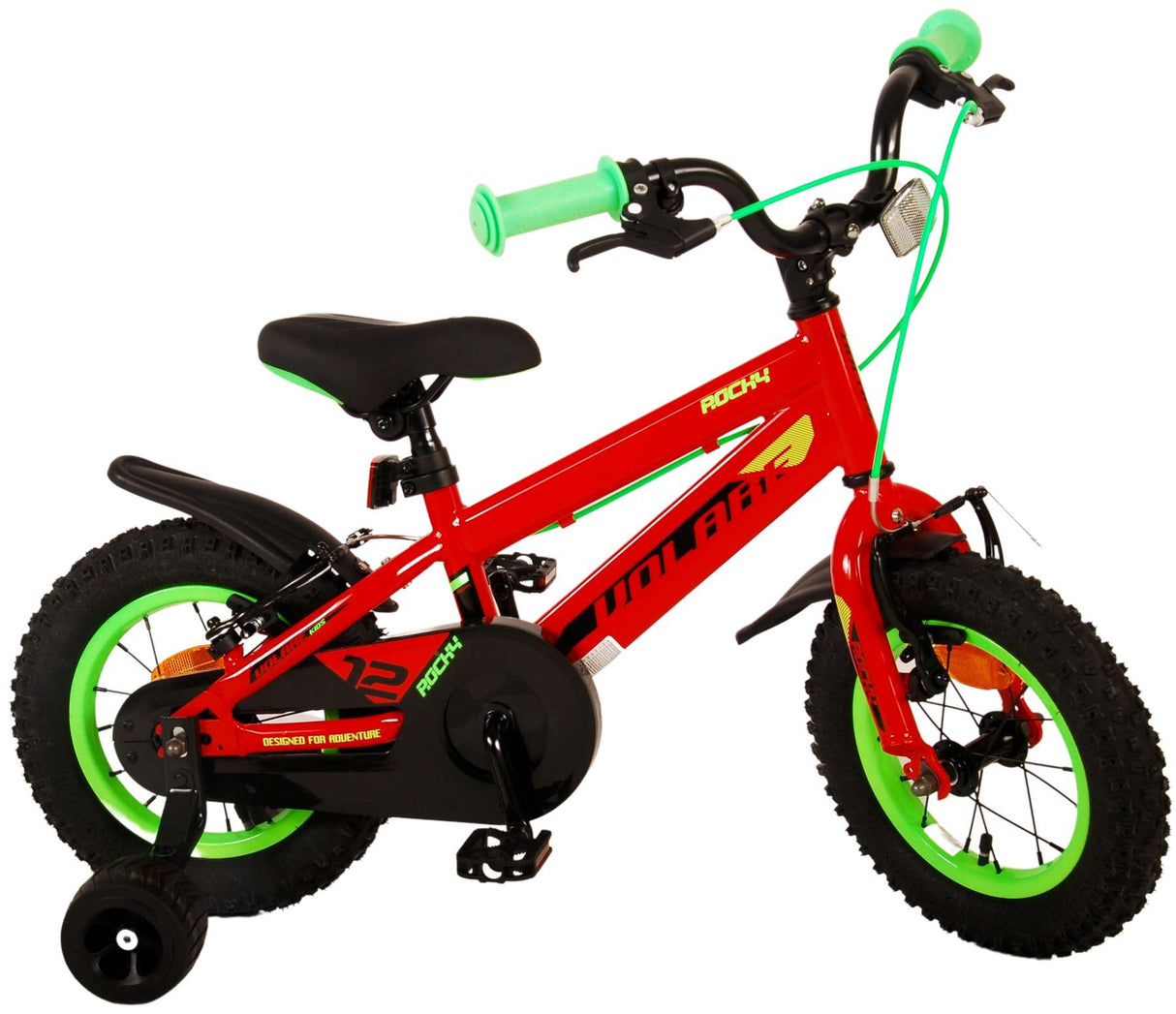 Volare Rocky Children's Bike Boys 12 pouces rouges Two Hand freins