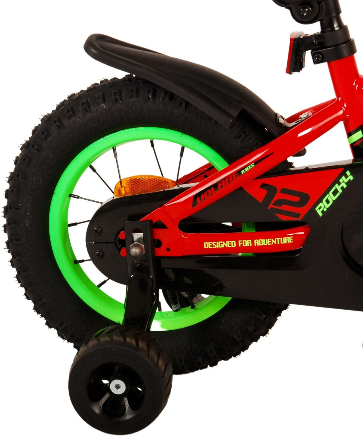 Volare Rocky Children's Bike Boys 12 pulgadas Rojo