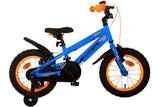 Valorare Rocky Children's Bike Boys da 14 pollici blu freni a due mani