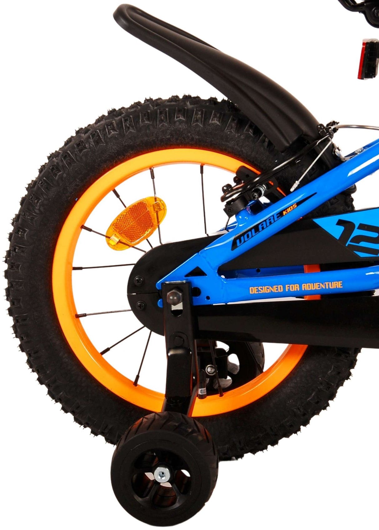 Valorare Rocky Children's Bike Boys da 14 pollici blu freni a due mani