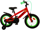 Volare Rocky Children's Bicycle - Boys - 14 Inch - Red