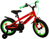 Volare Rocky Children's Bicycle - Boys - 14 Inch - Red