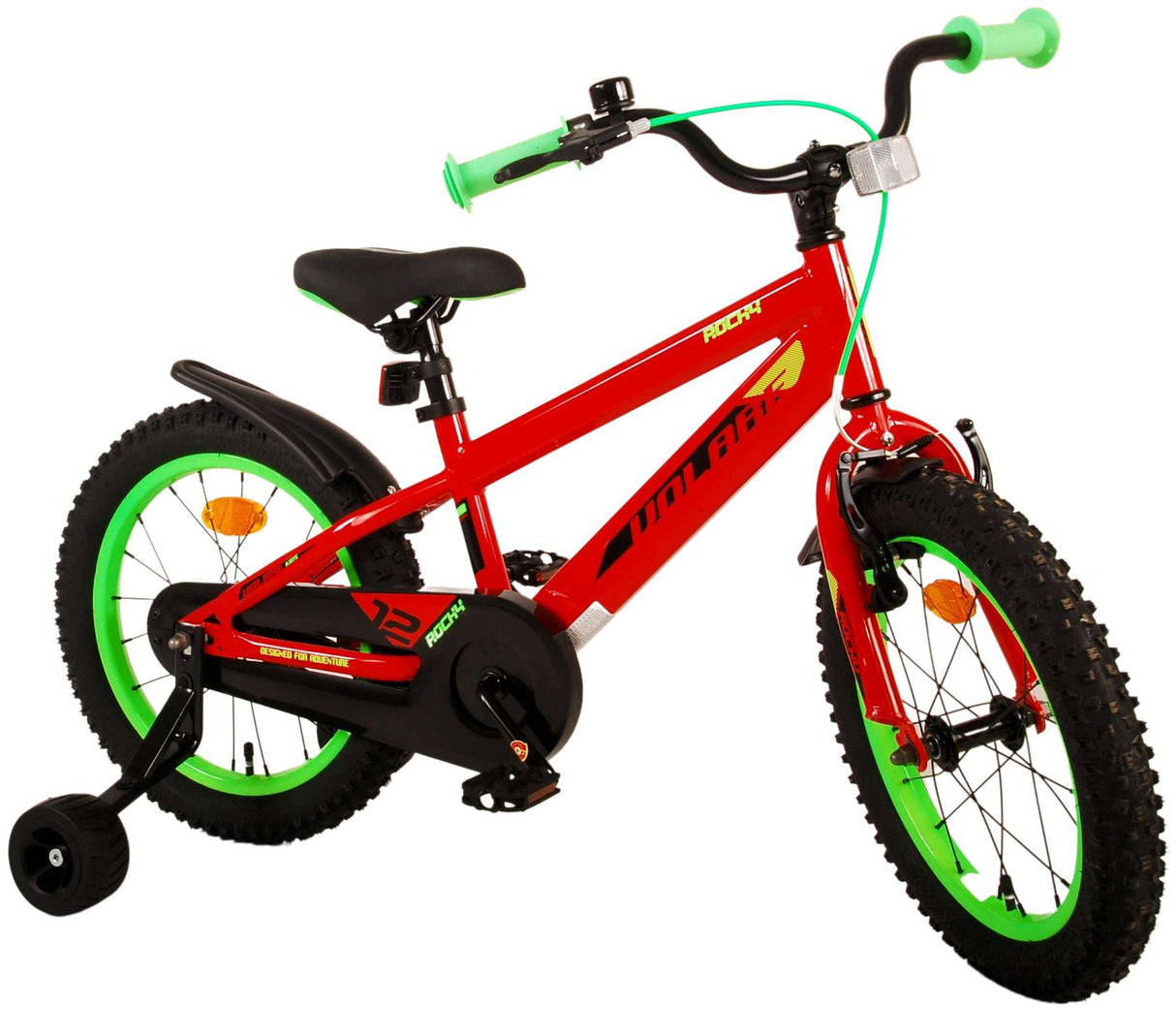 Volare Rocky Children's Bike Boys 16 pouces rouge