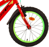 Volare Rocky Children's Bike Boys 18 pulgadas Red dos manos de la mano