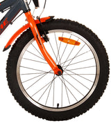 Volare Rocky Children's Bicycle - 20 pouces - Gris Orange - 6 VITESSE - COLLECTION PRIMÉE