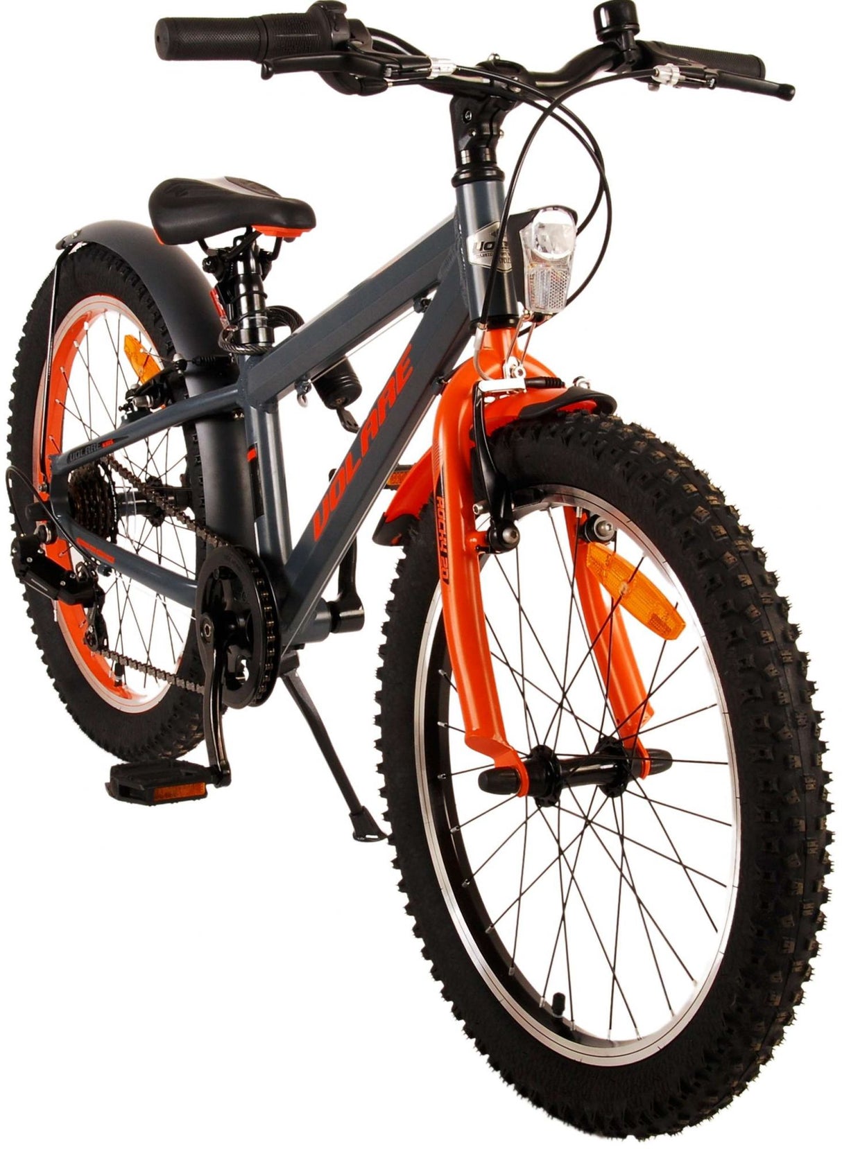 Volare Rocky Children's Bicycle 20 Inch Gray Orange 6 Speed ​​Prime Collection