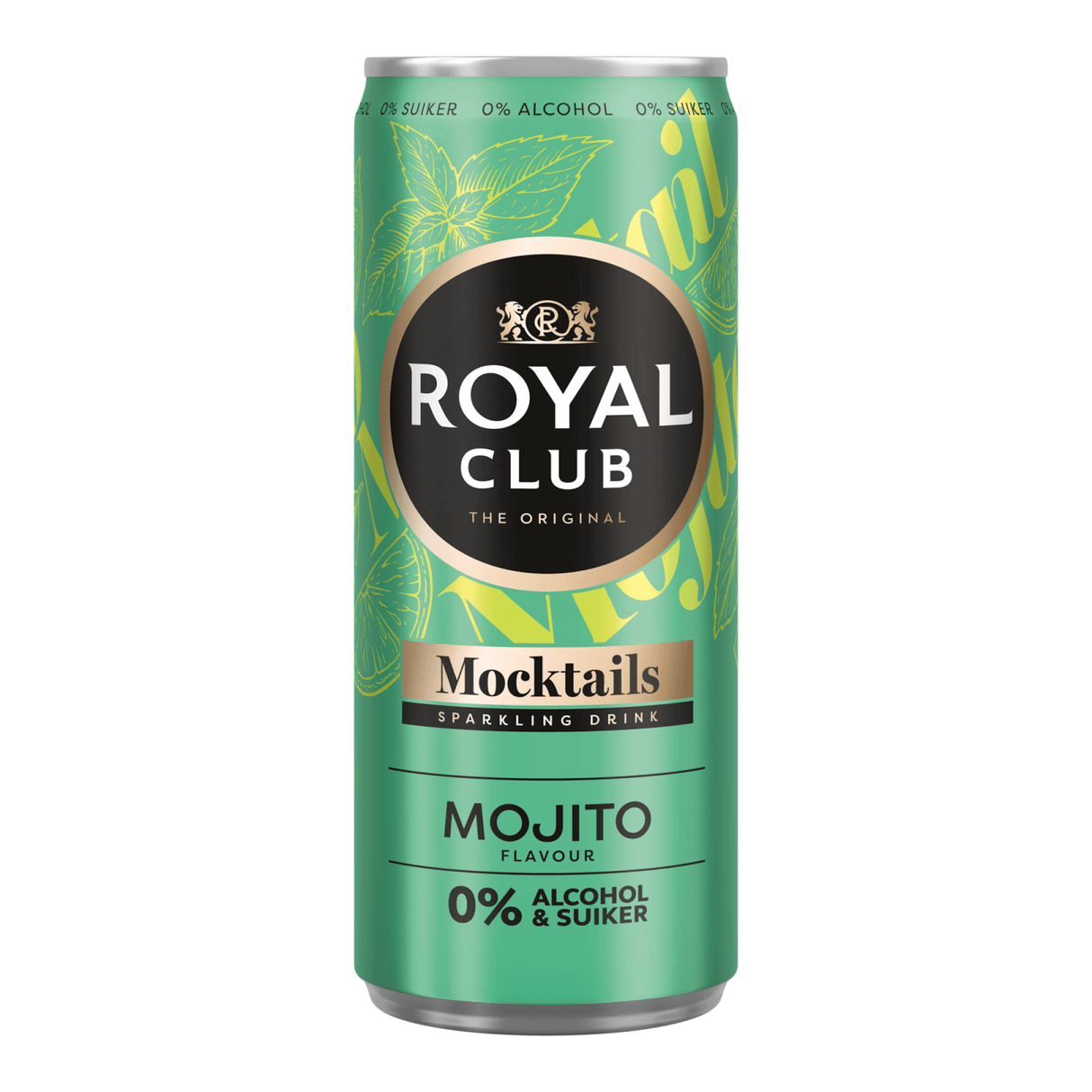 Royal club mocktails mojito 0% canette (12x 25cl)