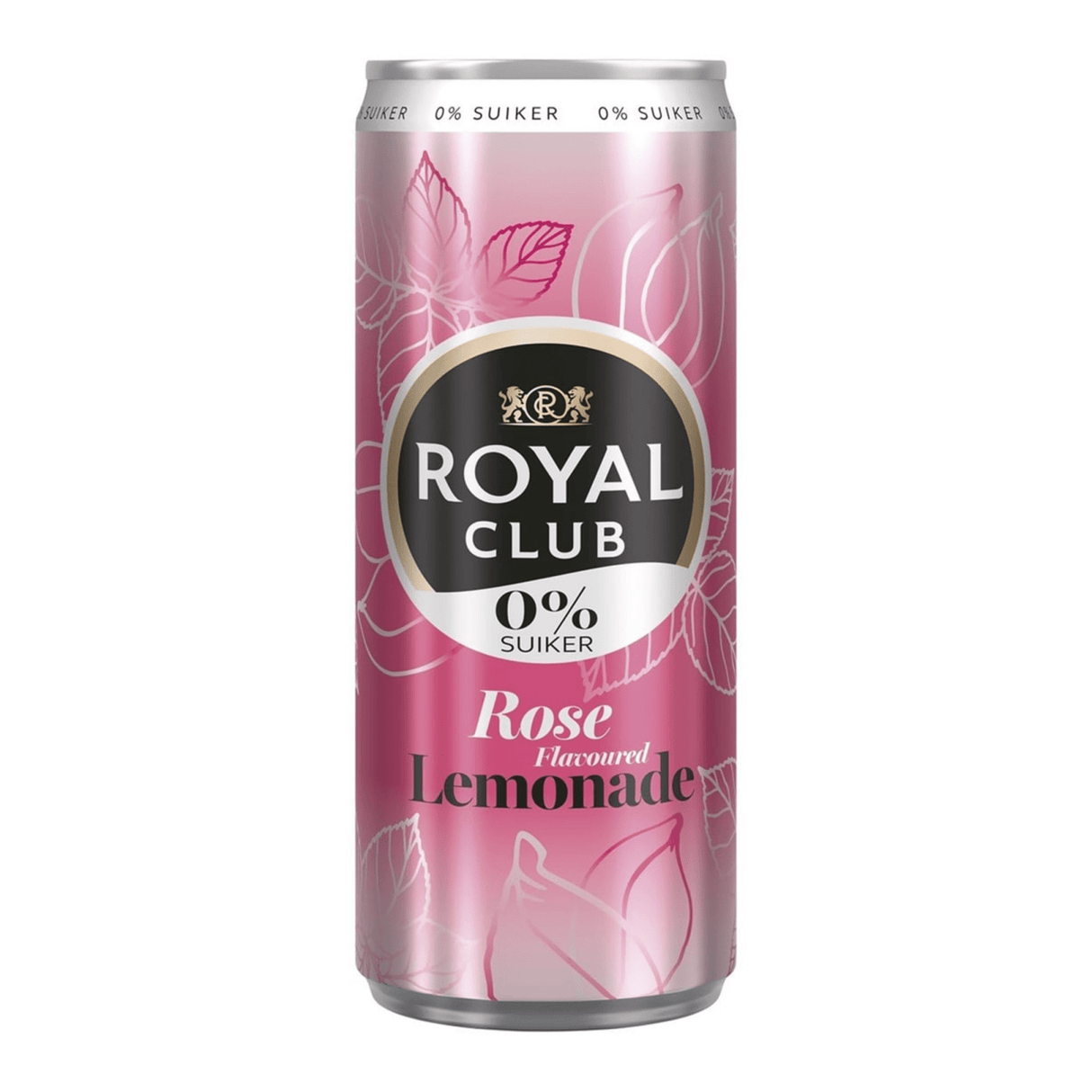 Rloyal club royal club limonade à la rose 0% canette (12x 25cl)