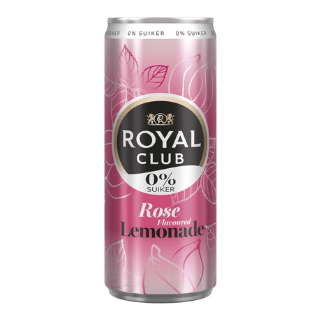 Rloyal club royal club limonade à la rose 0% canette (12x 25cl)