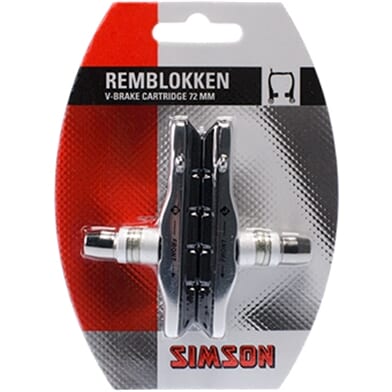 SIMSON V-Brake Cardridge Brake Shoe Cpl.
