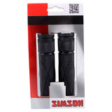 Simson gère le confort noir - confort optimal, bonne adhérence, adapté à tous les vélos (92 mm)