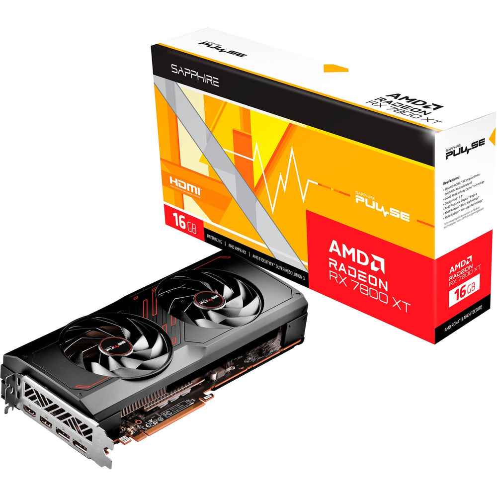 Sapphire Radeon RX 7800 XT Pulse Gaming 16 Go