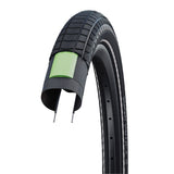 Schwalbe super moto-x - filaire - addix - dd - greenguard - 26x2.40 - noir + reflex