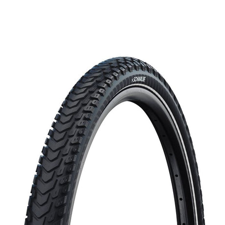 Schwalbe marathon mondial - filaire - addix green - dd - raceguard - 28x2.00 - noir + reflex
