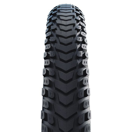 Schwalbe marathon mondial - filaire - addix green - dd - raceguard - 28x2.00 - noir + reflex