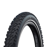 Schwalbe smart sam cargo - filaire - addix e - super défense - 24x2,35 - noir + reflex