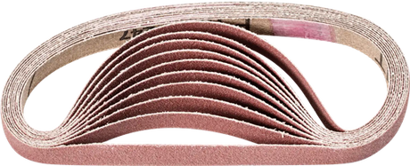 Bande abrasive pour cheval 10x330mm brun a120