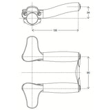 DEDA SET -UP Rublebar Carbon Blast