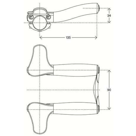 DEDA SET -UP Rublebar Carbon Blast