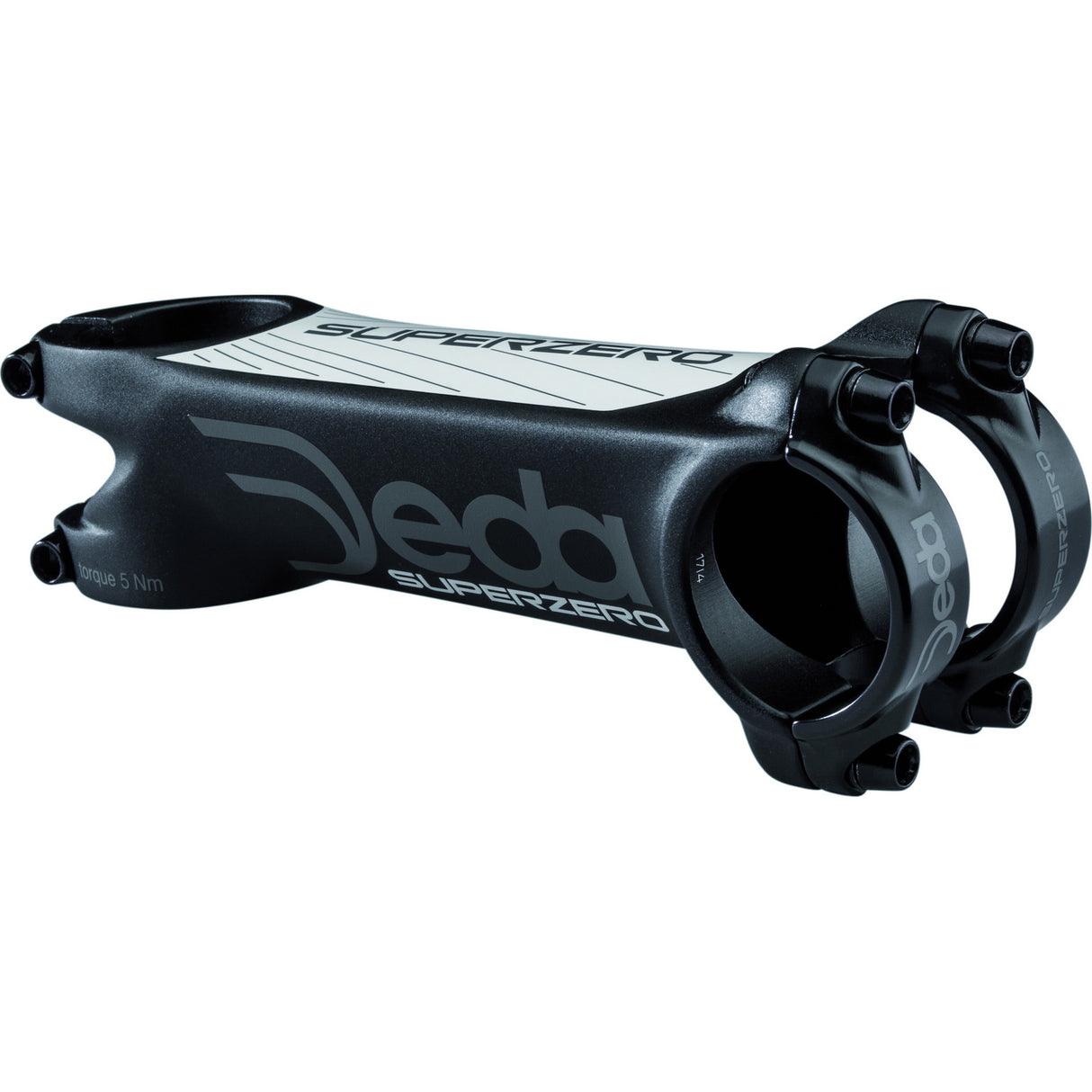 Deda Stunnok Superzero 90 mm 82-8 degrés, blanc