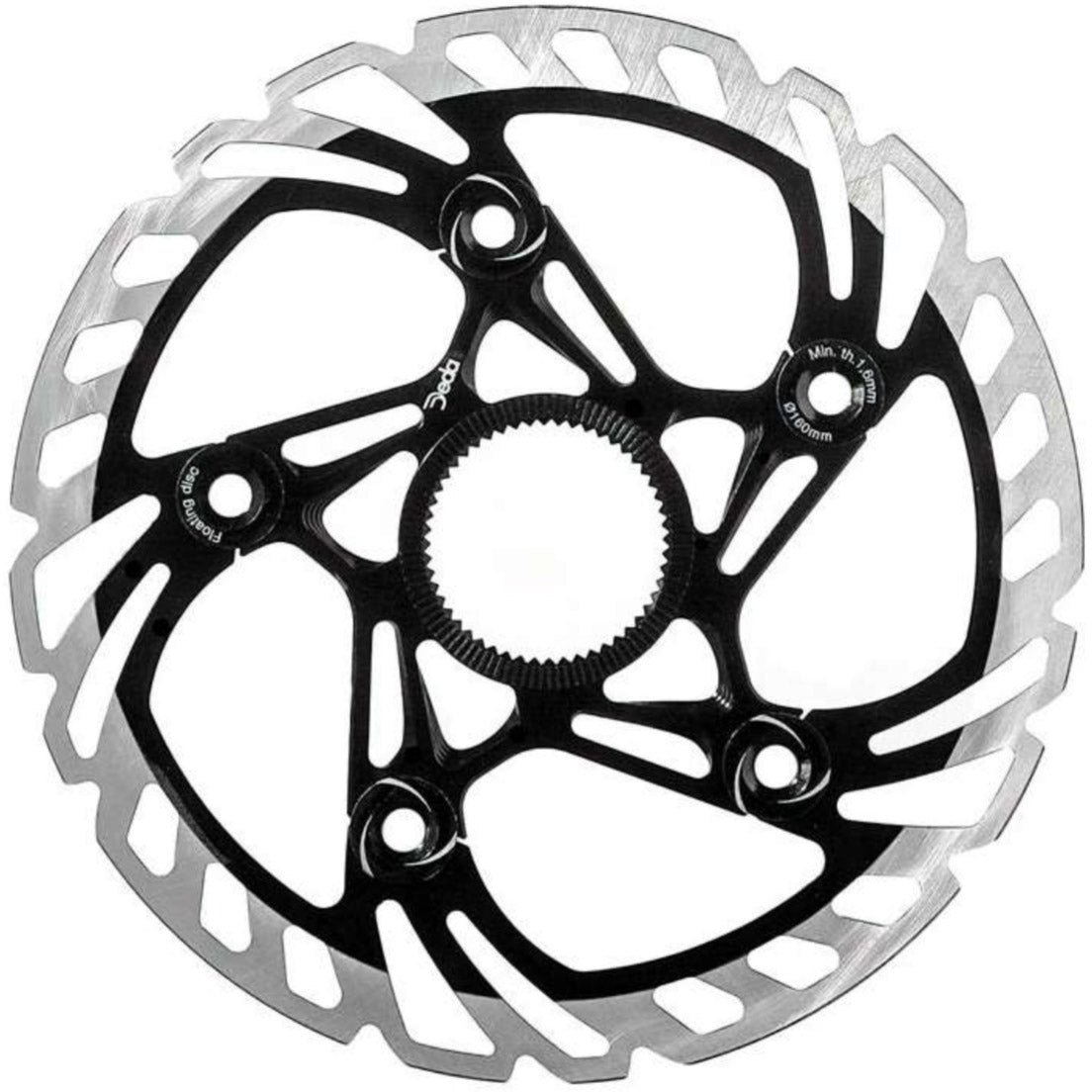 Deda disque de frein db140 flottant ø140mm aluminium acier