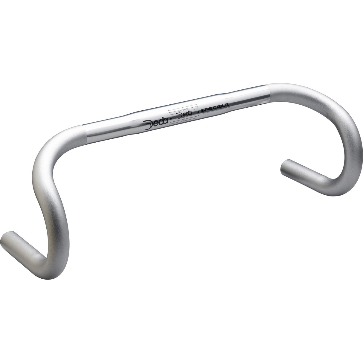 Guidon Deda spécial 26mm 44cm argent poli