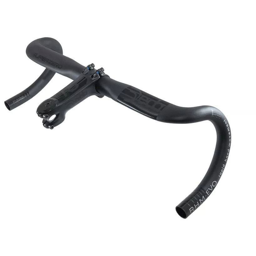 Deda guidon superzero gravier 40cm aluminium noir