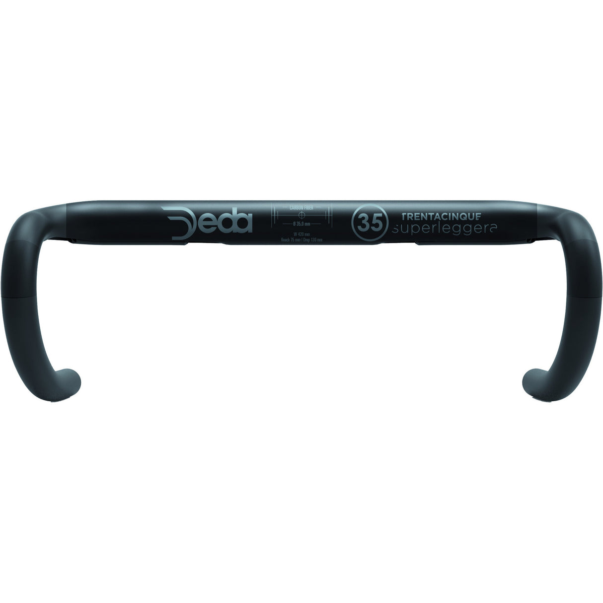 Deda Steering Bend Superleggera 35 Carbon 42CM POB