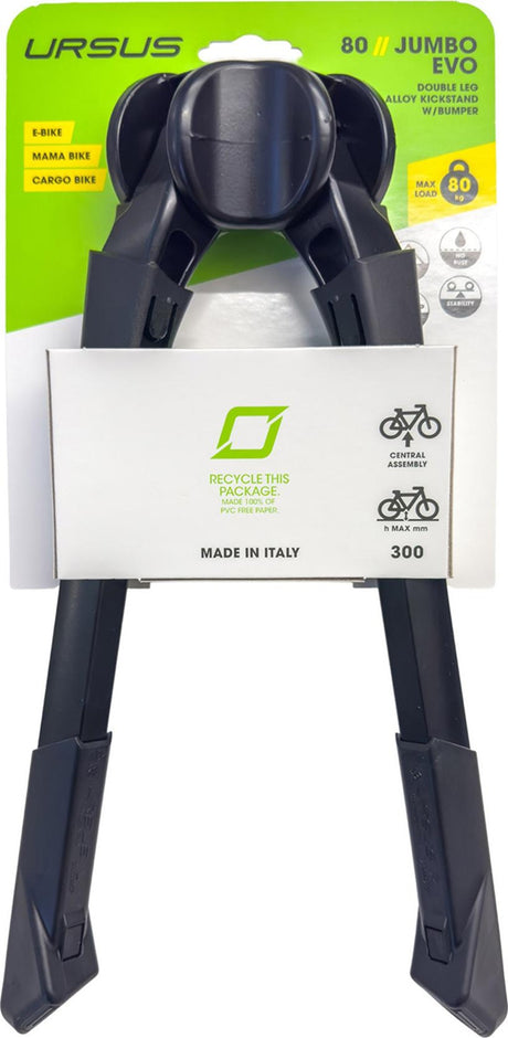 Ursus standard double jumbo evo noir 300 mm. + pare-chocs max 80 kg