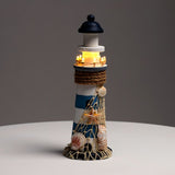Souvenir de plage - coquilles de phare lumière LED